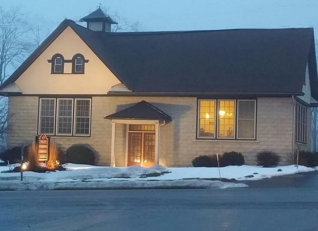 Fairport, NY - Zoomed Out Exterior View of the JAC Insurance Agency LLC Office